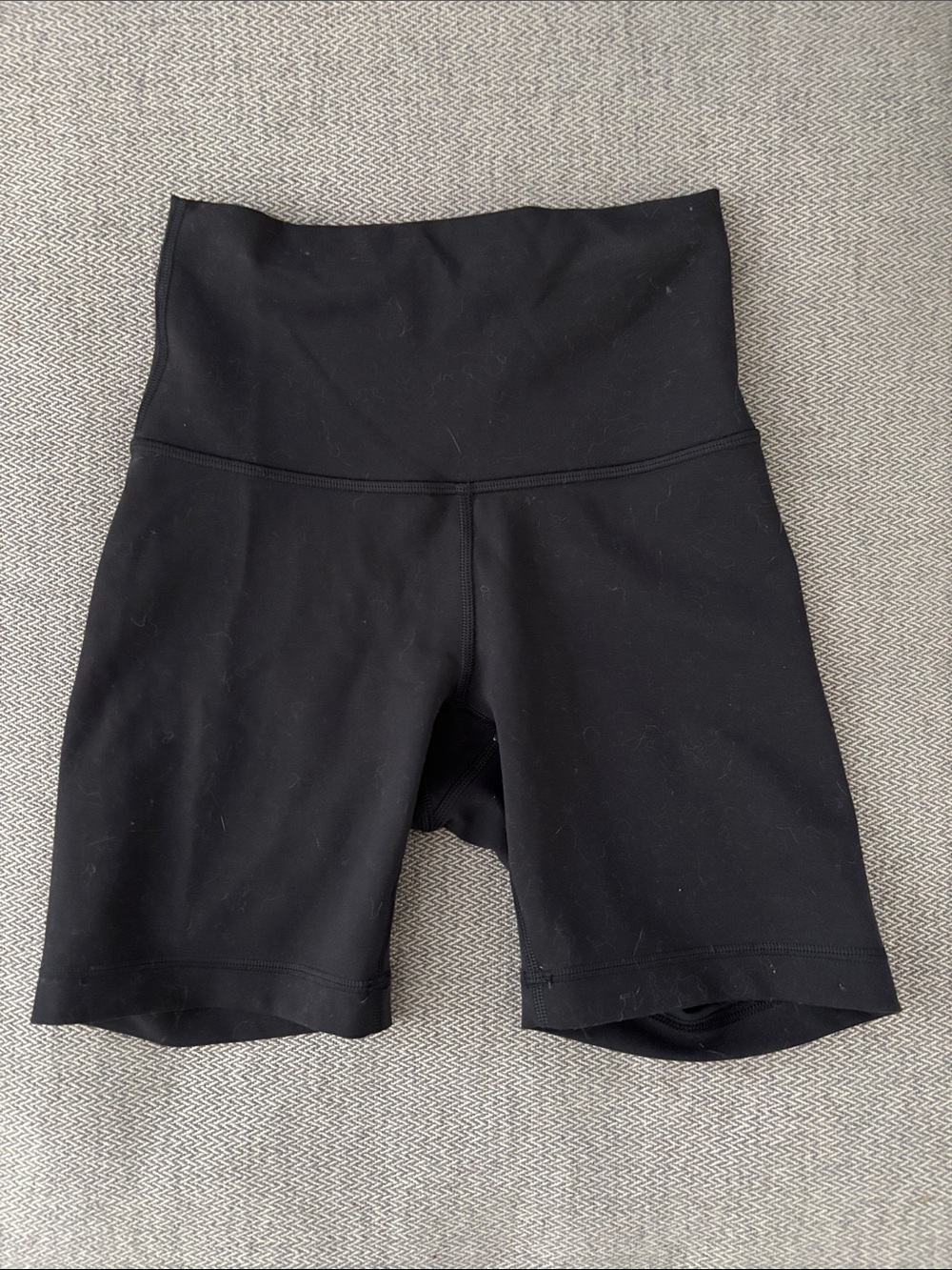 lululemon athletica Black High-Waist Bike Shorts